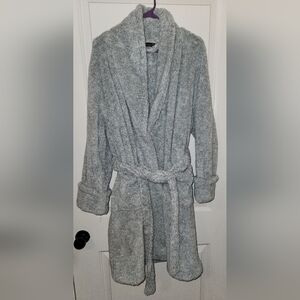 Women's Cozy Gray Robe